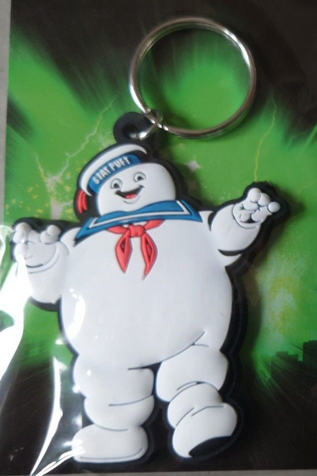 Ghostbusters Keyring Rubber Official Character Keyring Ghost Busters Keyring