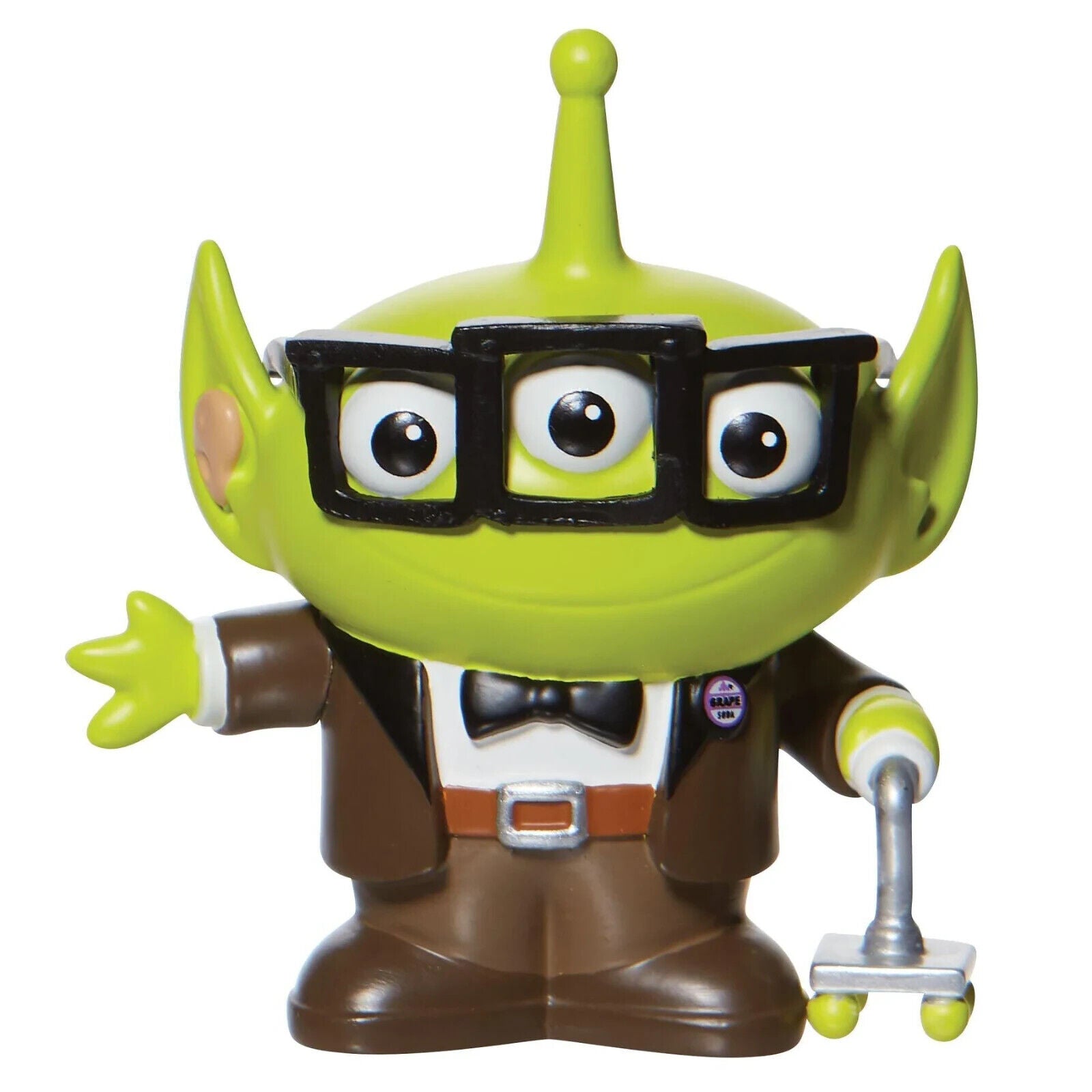 Disney Showcase Enesco ALIEN REMIX Carl Mini Figurine 6009036 up pixar green
