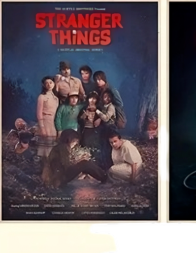 Stranger Things Series Wall Art Poster Print Netflix Original Posters Pictures 2