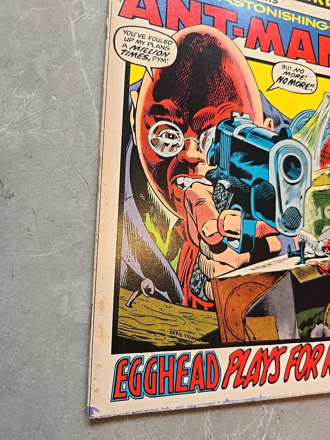 MARVEL FEATURE #5 SEPTEMBER 1972 ASTONISHING ANT-MAN EGGHEAD PLAYS FOR KEEPS