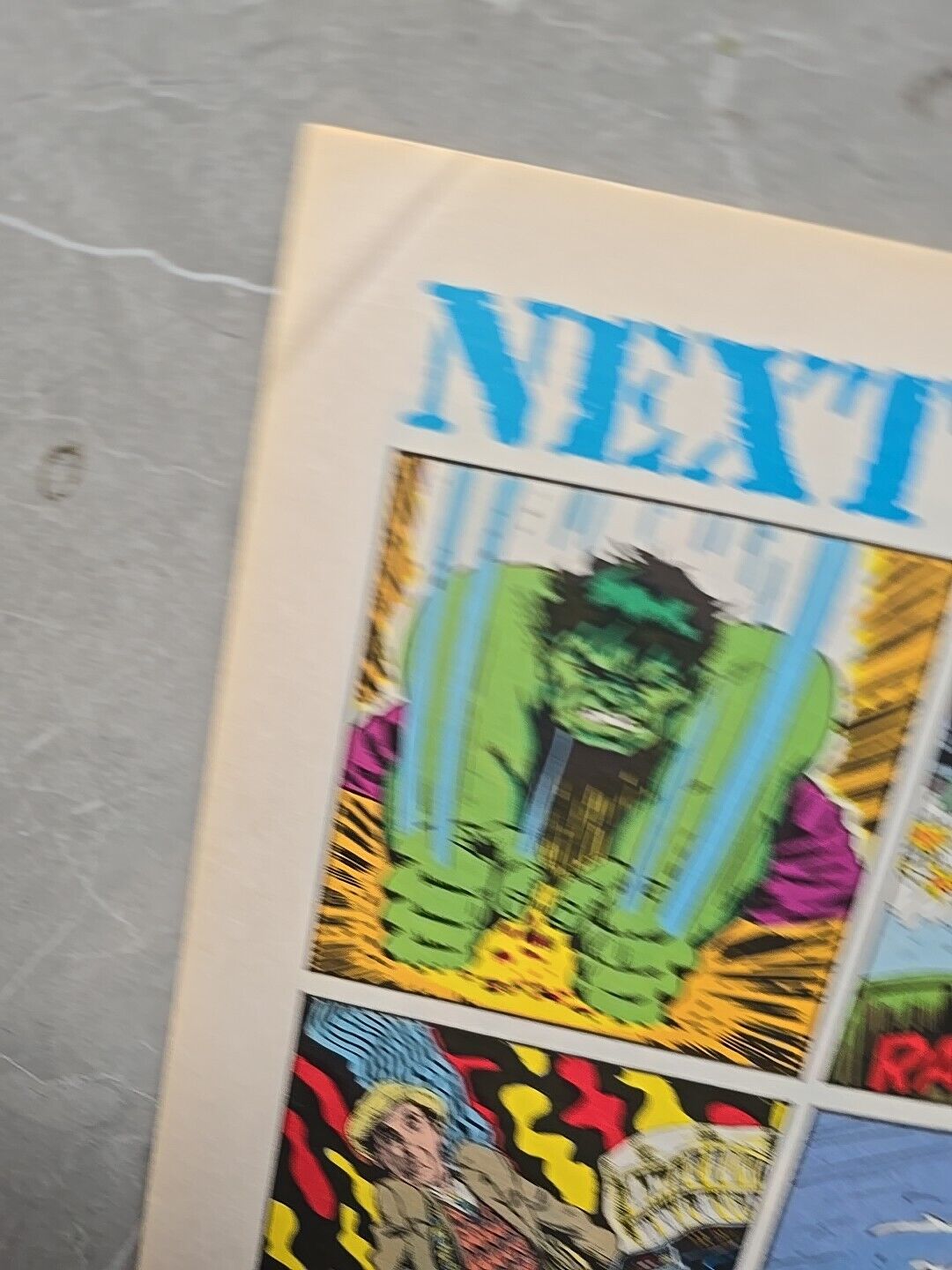 Marvel UK The Incredible Hulk Presents #1 RARE (1989) NM WITH ORIGINAL TATTOO