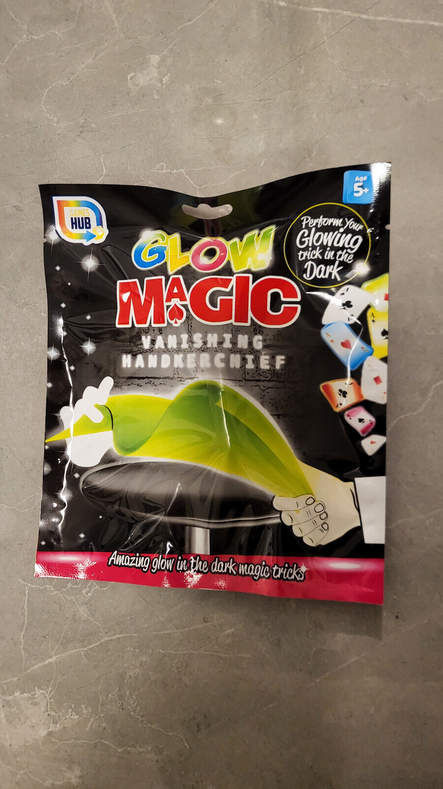 Grafix Glow Magic Tricks Glow In The Dark Magician Xmas Stocking Tricks Games