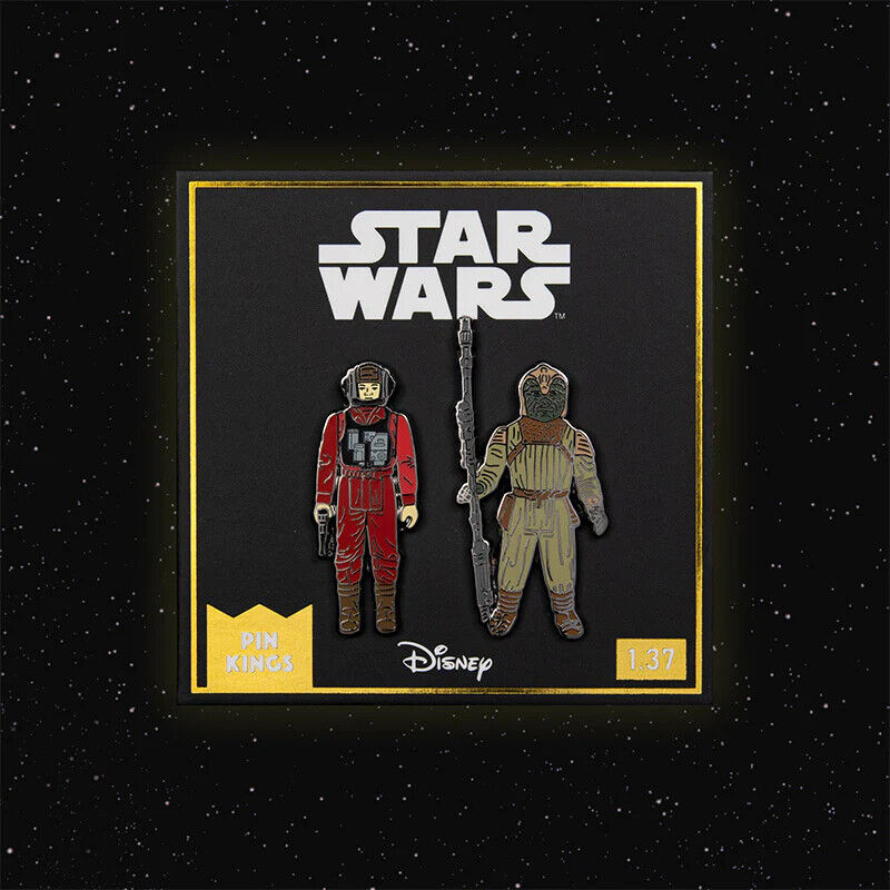 Pin Kings Star Wars Enamel Pin Badge LUKE DARTH CHUWBACCA LUCAS DISNEY OFFICIAL
