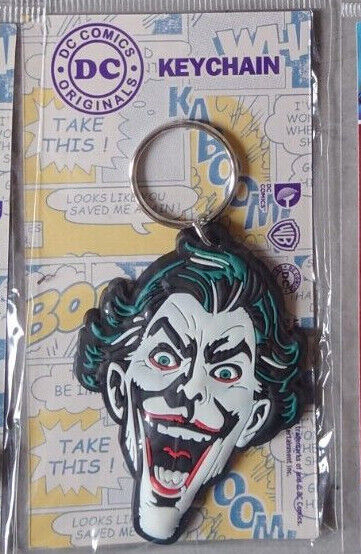 DC Comics 2D Keyrings JOKER BATMAN QUINN WONDER SYMBOL CHOOSE WHICH YOU WANT