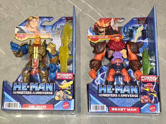 He-Man and The Masters of the Universe Skeletor BEAST MAN Reborn Action FIGURE