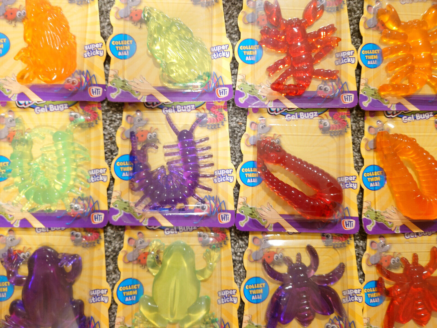 Gross Bugs Creepsterz Gel Bugs Stretchy & Squishy animal toy scorpion rat frog