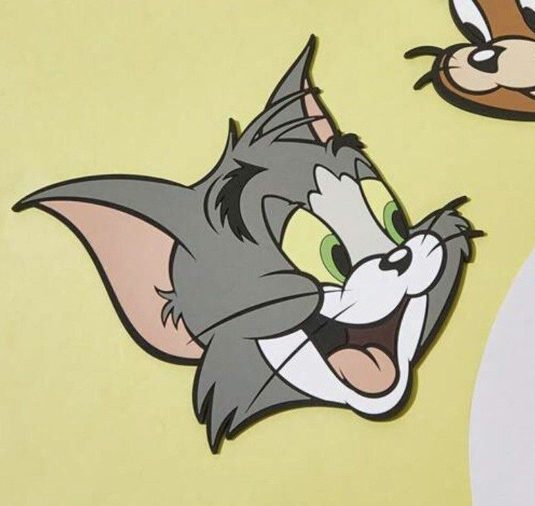 Tom & Jerry Silicone Heat Resistant Coaster Retro Cartoon Cat & Mouse spike tyk