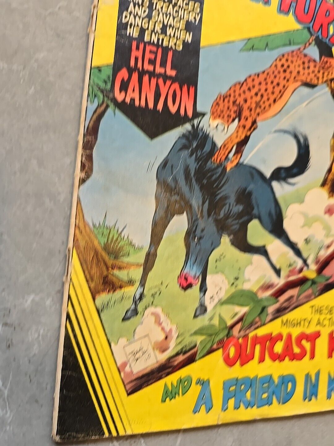 Black Fury #57 Hell Canyon Charlton Comics Group 1966 Silver Age LowMid Qual 57