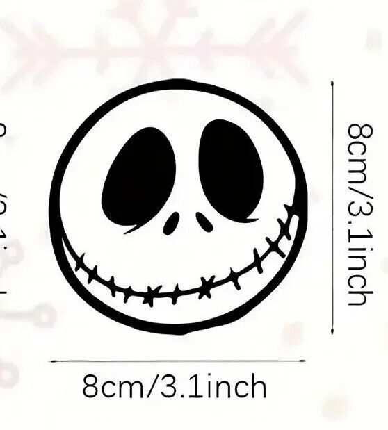 The Nightmare Before Christmas Jack Sally Halloween Tree Pendant Decoration WOOD