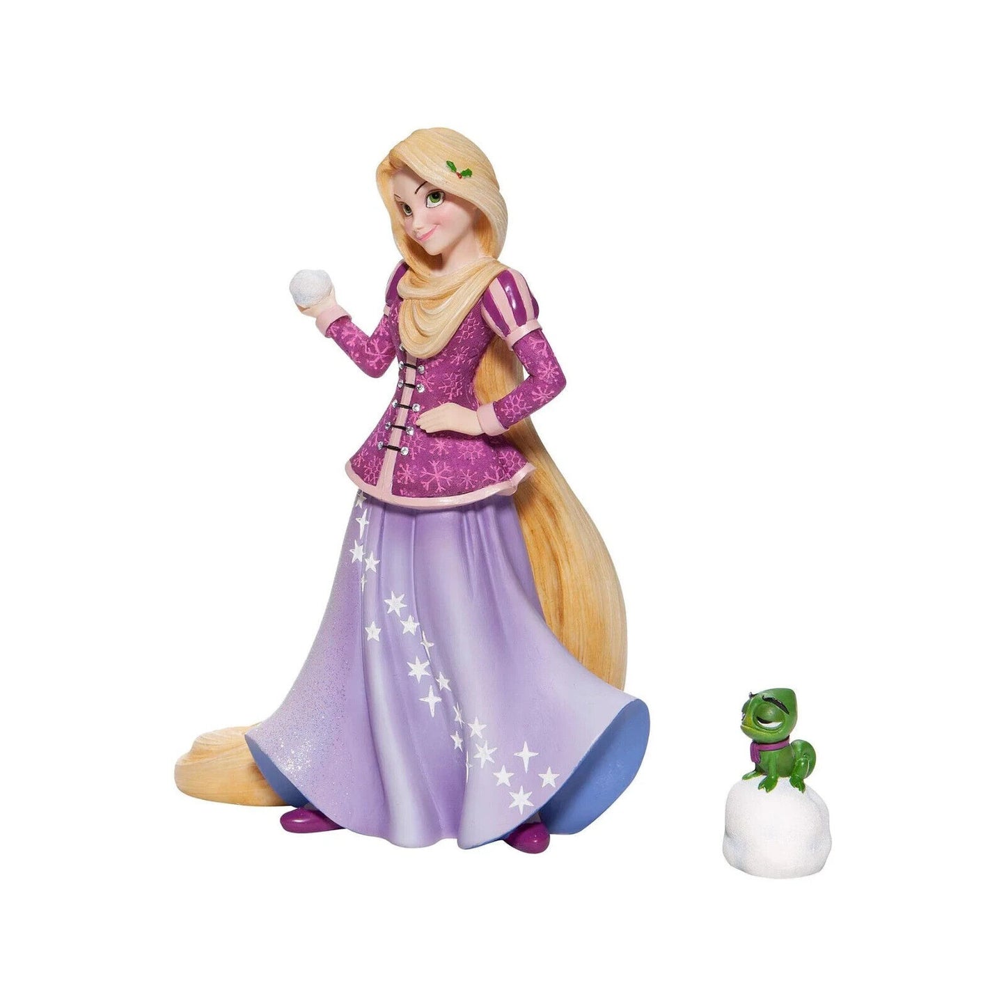 Rapunzel & PASCAL Disney Showcase Collection Holiday Princess Figurine 21CM