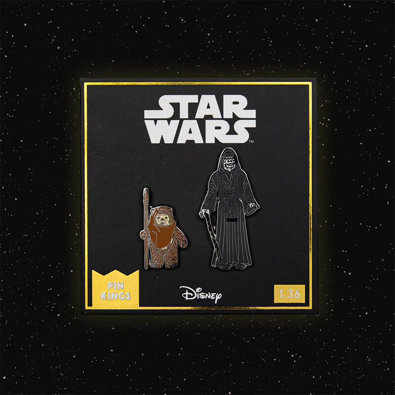 Pin Kings Star Wars Enamel Pin Badge LUKE DARTH CHUWBACCA LUCAS DISNEY OFFICIAL