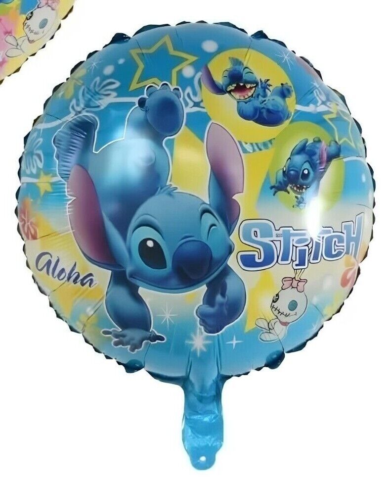 Stitch foil Balloons Birthday 18 inch party aluminum Angel Lilo balloons