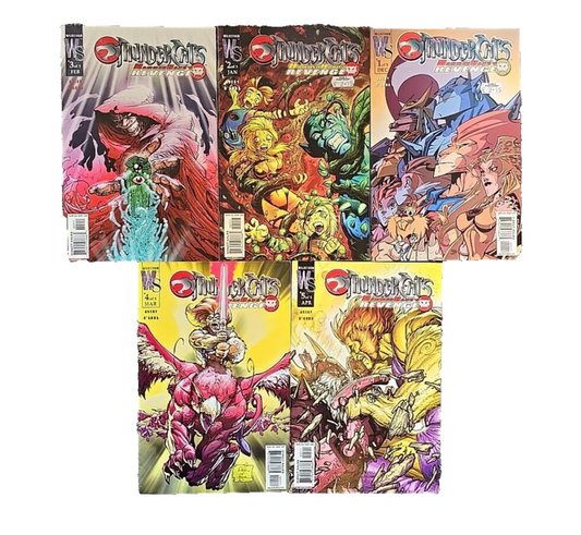 ThunderCats HammerHands Revenge 1-5 Complete Series Set 2003 Wildstorm Comic Lot