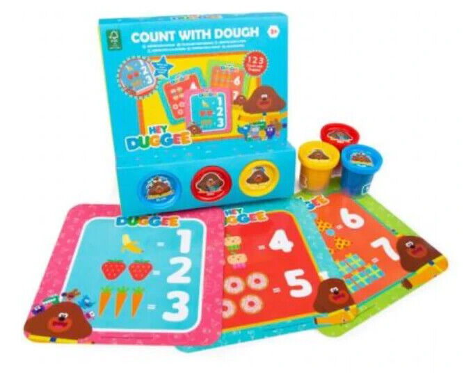 Hey Duggee Count With Dough Play Set PERFECT FOR XMAS