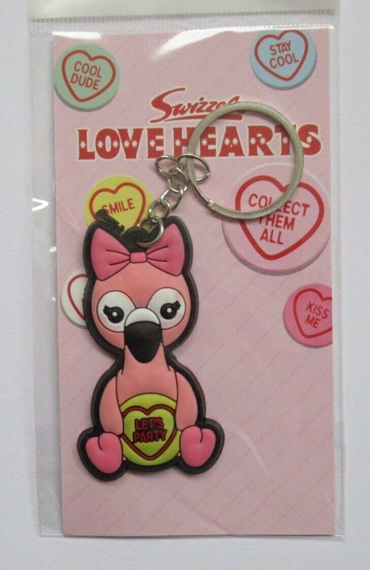 Swizzels Love Hearts - Official Keyring / Keychains (Select Design) CHOOSE YOURS