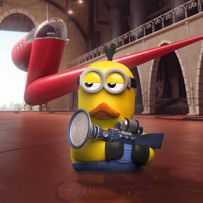 TUBBZ 1st EDITION MOVIE Kevin Fart Blaster Collectible Duck Vinyl Figure MINIONS