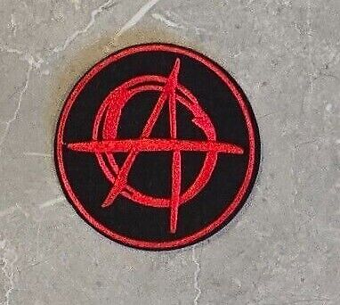 Anarchy patch Punk Biker Rocker iron sew on Button Sex Heavy Rock n roll Pistols