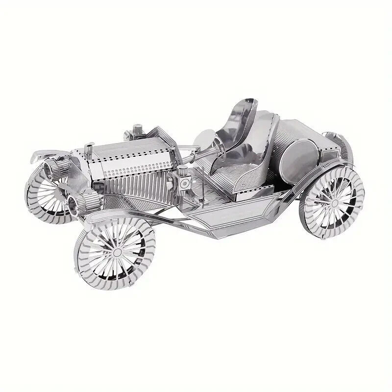 VINTAGE Classic Car 3D Metal Puzzle Model Building Kits DIY Assemble JigsaW