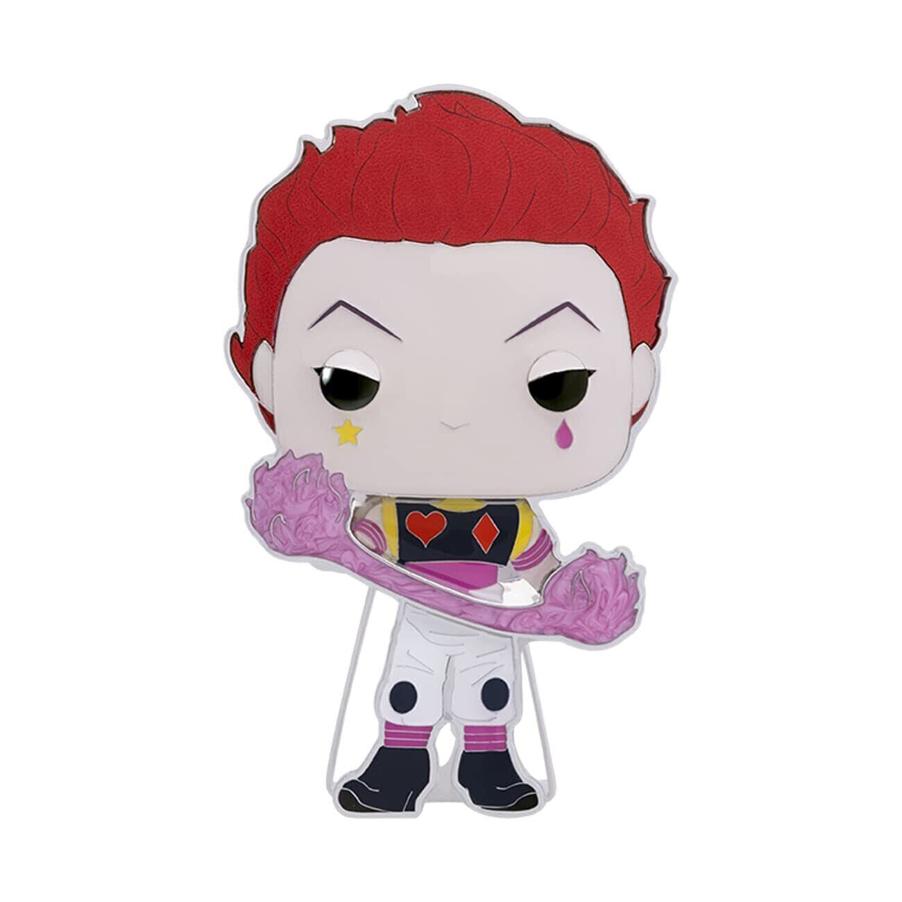 Brand New Sealed Funko Pop! Pins - Hunter x Hunter - Hisoka - 32 anime