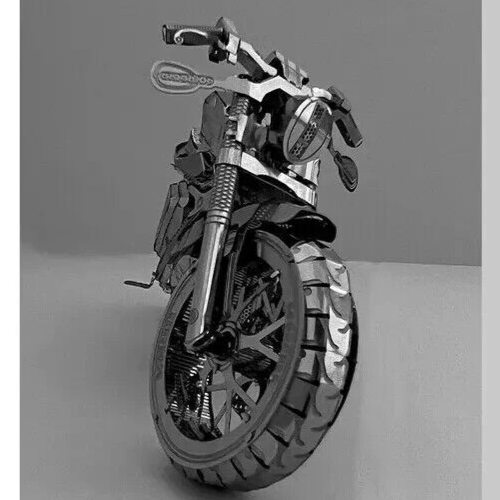 MOTORBIKE New 3D Metal Puzzles Jigsaw DIY Model Building Kits Toy BATMOBILE GIFT