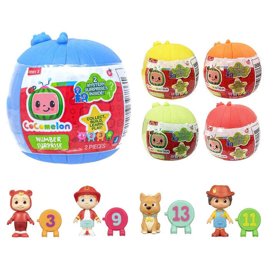 Cocomelon Series 2 Figure Pack Film YOYO NINA Number Surprise COLLECTIBLE BALL