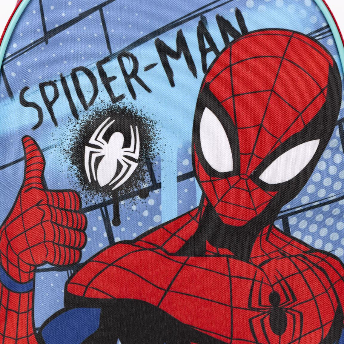 Spiderman Backpack - Okay thumbs up 13" X 11" (29cm X 22cm) ONLY 12 IN THE UK