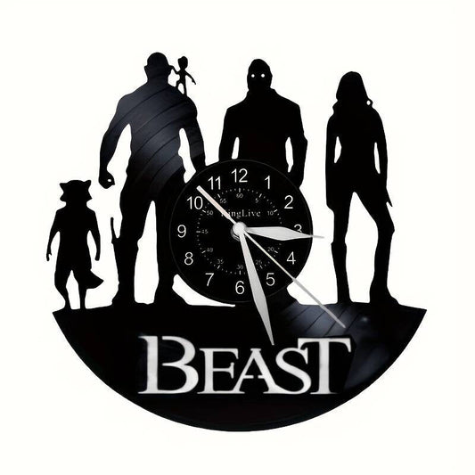 Guardians of the Galaxy Vinyl Wall Clock Record Clock Marvel Watch Beast Movie