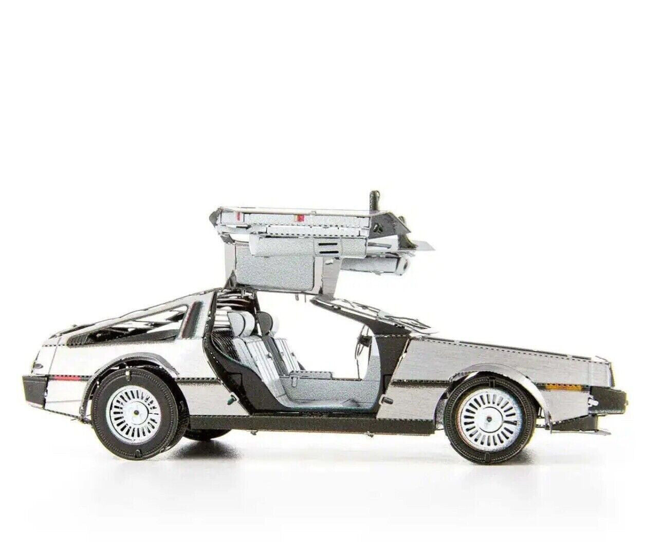 Delorean 3D Self Assembly Metal Model DIY Kit Back To The Future Car PUZZLE DOC