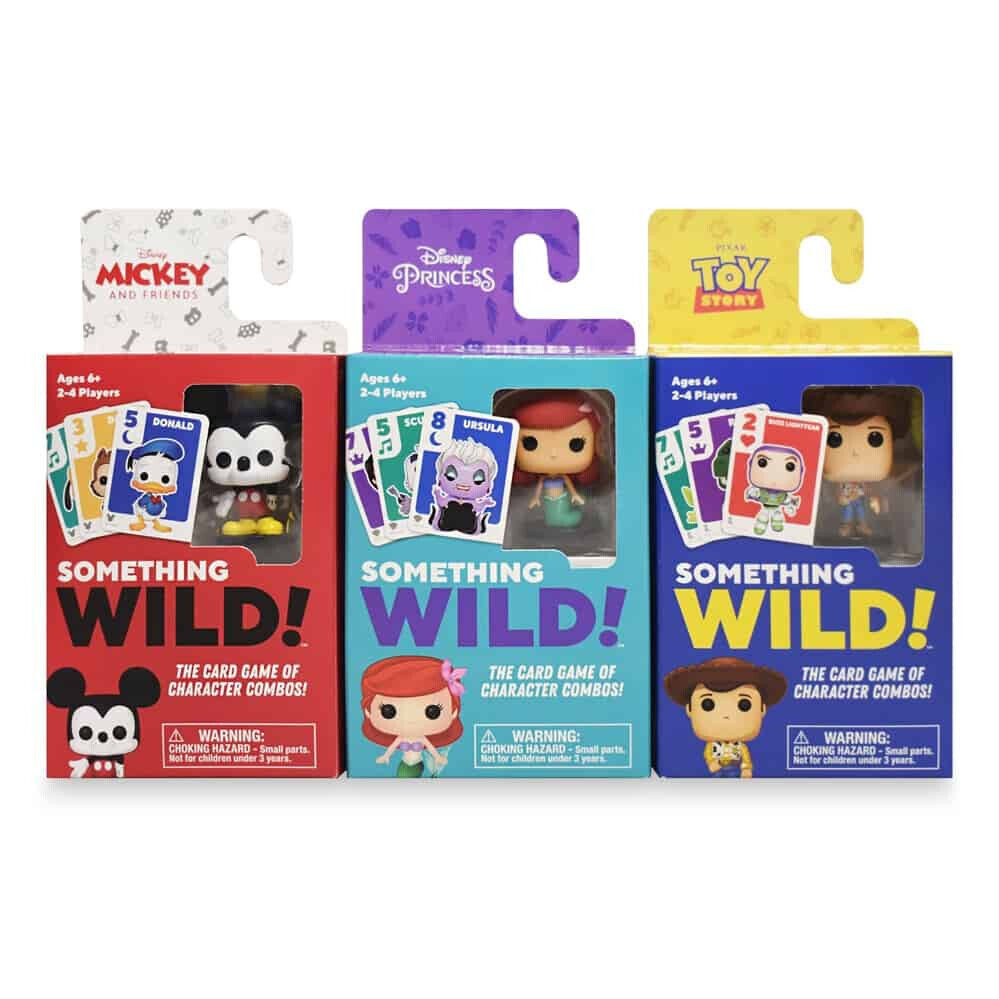 Funko Something Wild Card Games Figures Woody & Mickey & Mermaid YOU CHOOSE
