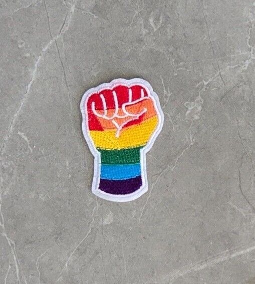 LGBTQ Rainbow Patch Pride LGBT Iron On Quality Embroidered Clothes Patches Gay