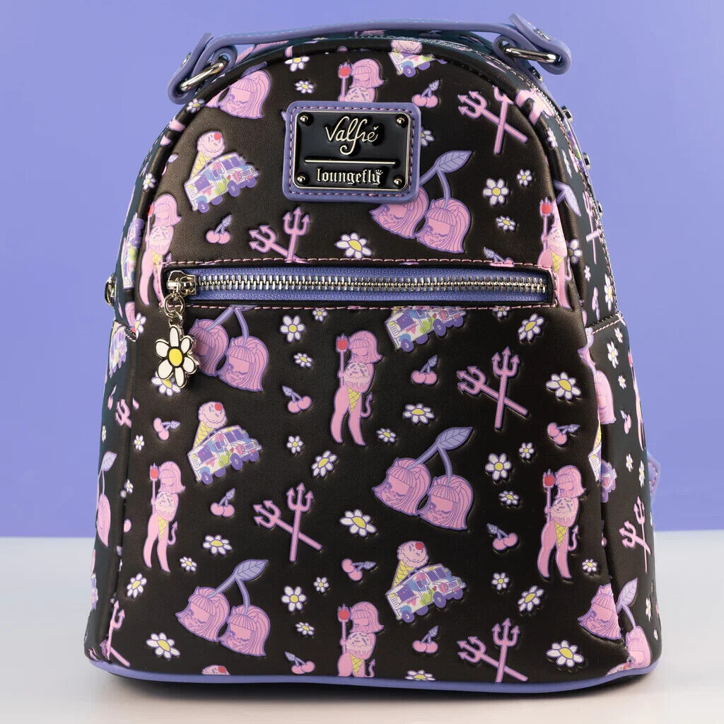 Loungefly Backpack Valfre Lucy Ice Cream Truck Valentine's Day Mini Backpack NWT