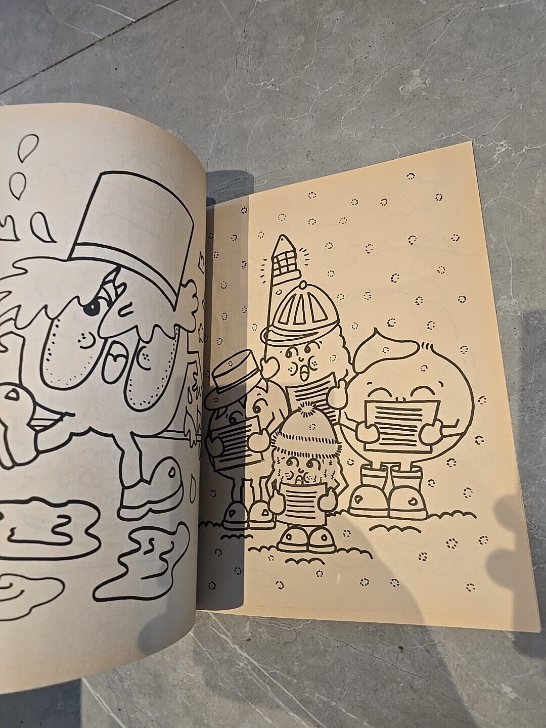 UNUSED NO 3 MINT The Munch Bunch 1980 ORIGINAL COLOURING BOOK Retro Kids TV