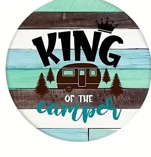 CAMPING CAMPER COASTER  Coffee Tea Drink COCKTAILS VW CAMP FIRE WOOD EFFECT