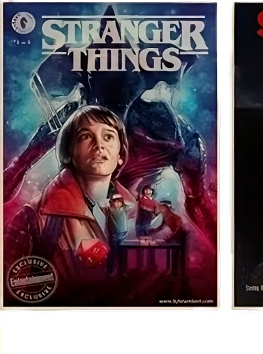 Stranger Things Series Wall Art Poster Print Netflix Original Posters Pictures