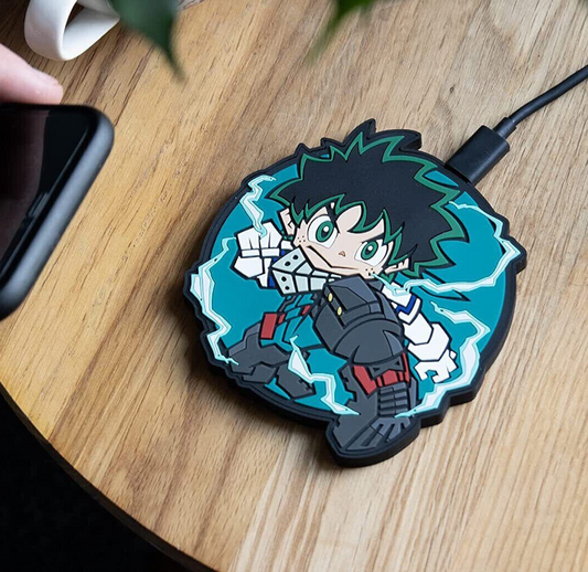 Official My Hero Academia Wireless Charger Pad 10W Fast Qi Charger for all Qi