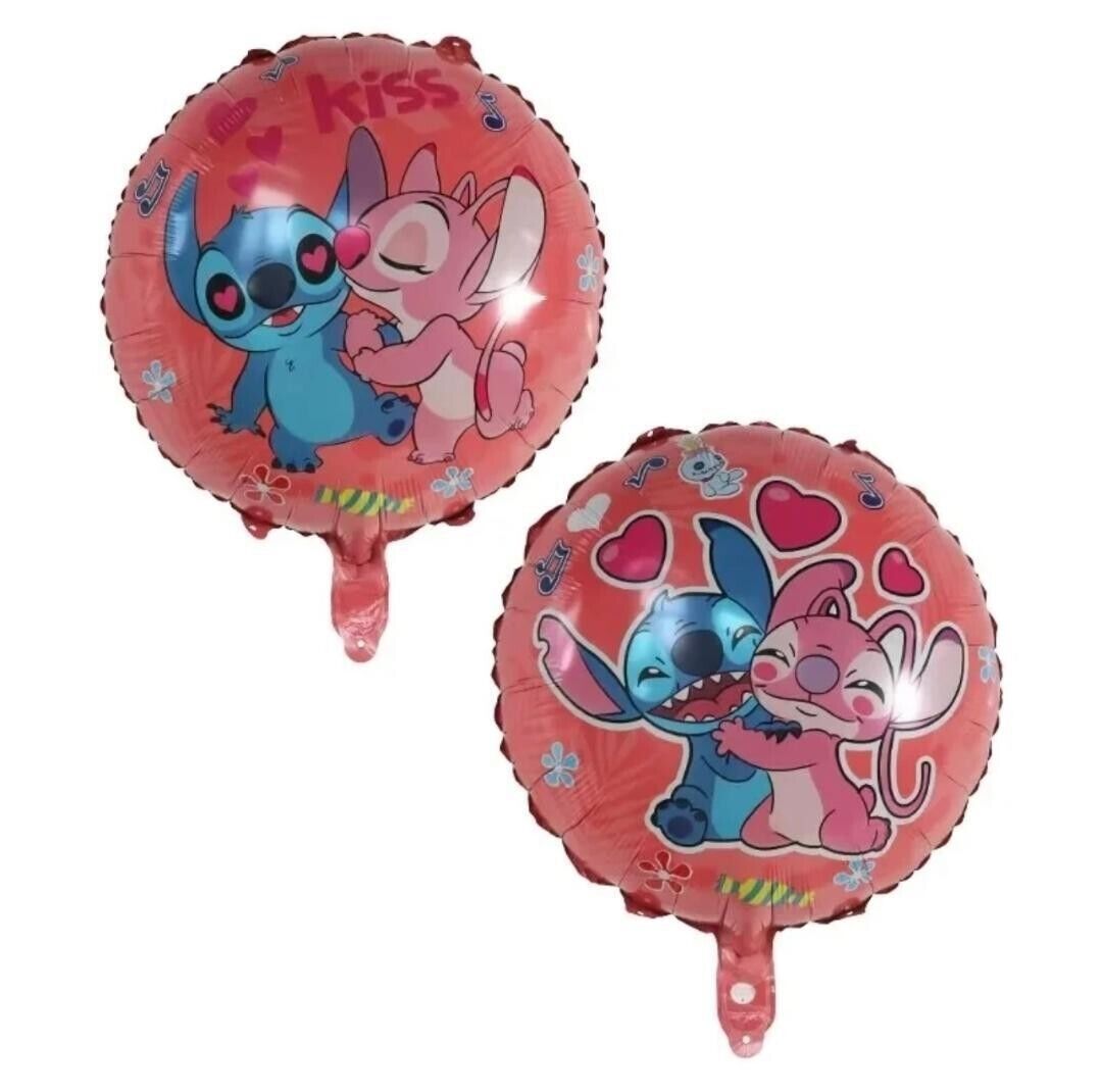 Stitch foil Balloons Birthday 18 inch party aluminum Angel Lilo balloons
