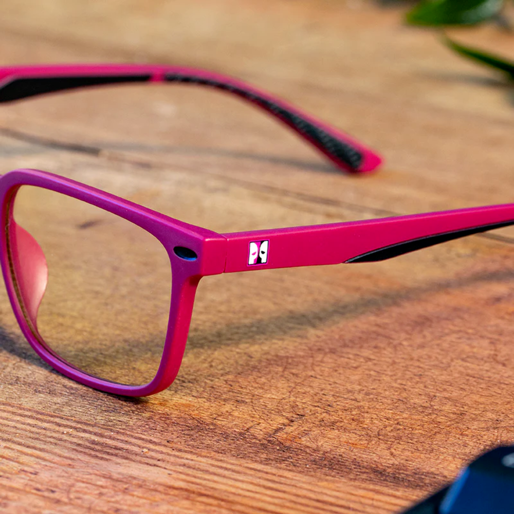 OFFICIAL NUMSKULL ESPORTS KIDS PINK BLUE LIGHT BLOCKING GAMING GLASSES