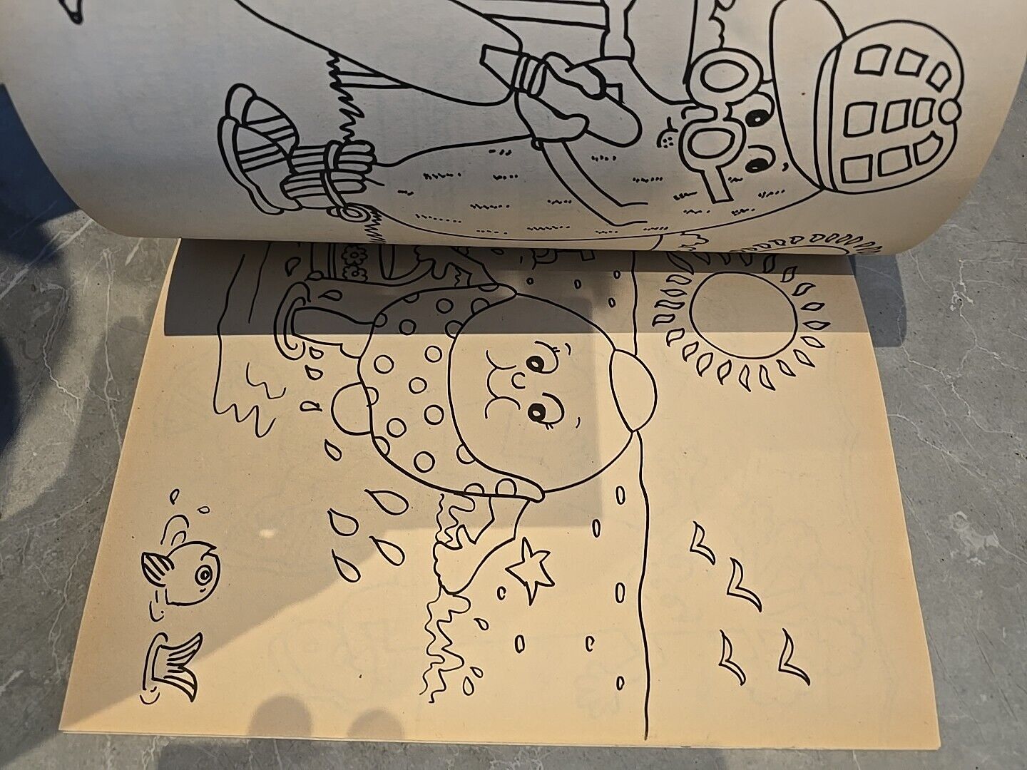 UNUSED NO 4 MINT The Munch Bunch 1980 ORIGINAL COLOURING BOOK Retro Kids TV