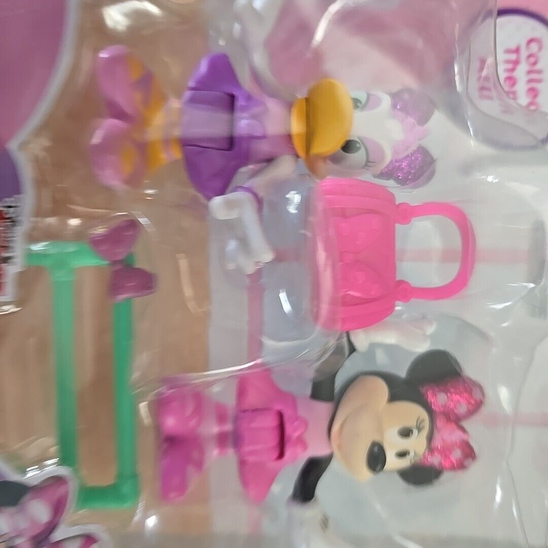 Disney Junior Minnie Mouse DAISY DUCK HANDBAG TOY 2-Pack Figure Set  OFFICIAL