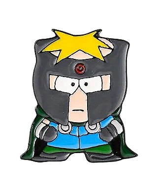 South Park Cartman WIZARD Stan Kyle Butters CHAOS Kenny Enamel Pin Brooch Badge