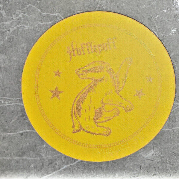 Harry Potter Hogwarts House Crest Drink Coaster Table CAR PARTY PRESANT SERIES 3