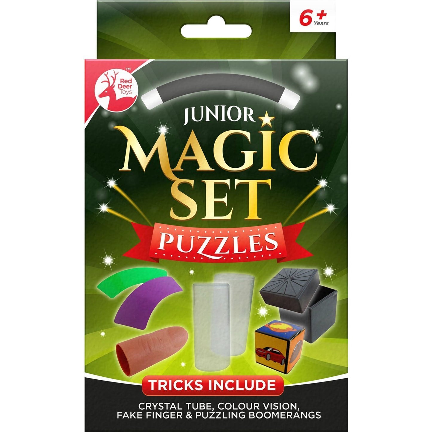 Junior Ultimate Magic Show With Amazing Tricks Kids Magician Full Set Cards Coin