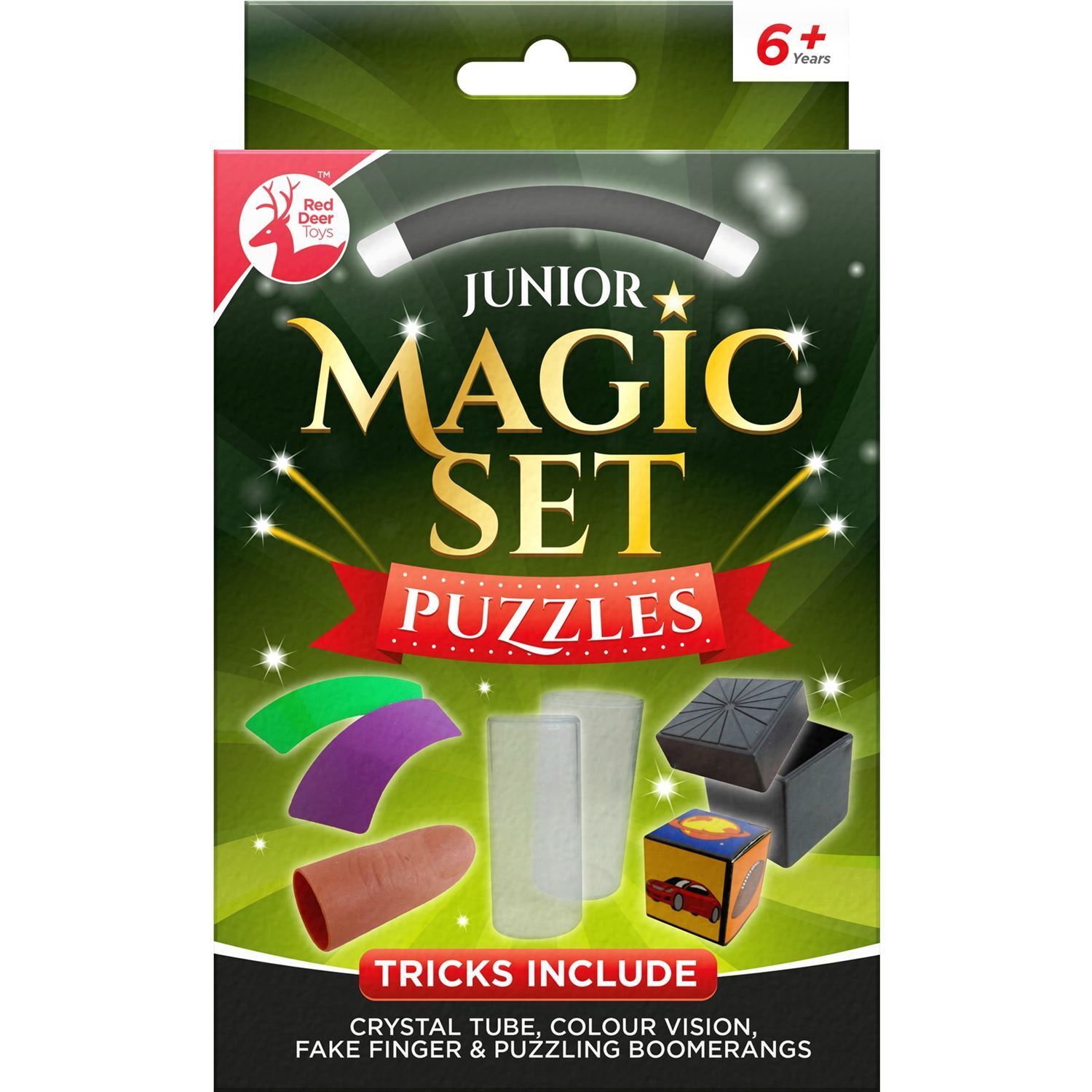 Junior Ultimate Magic Show With Amazing Tricks Kids Magician Full Set Cards Coin