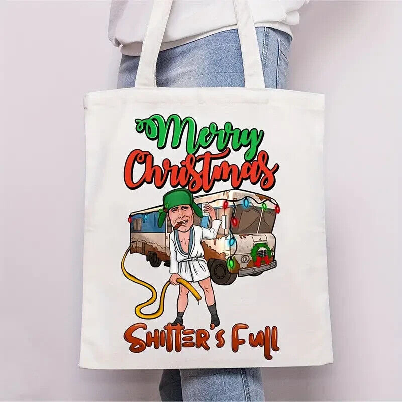 MERRY CHRISTMAS SHI**ERS FULL IRON ON Clothes Heat Transfer Thermal DIY T-Shirt