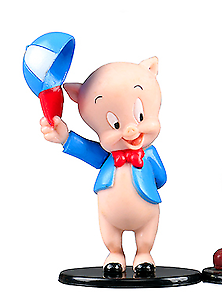 Looney Tunes 7-9cm Figures BUGS Fudd Porky Pepe Marvin Tweety Daffy CAKE TOPPER