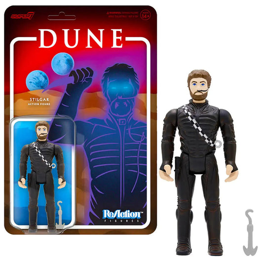 Dune Stilgar 3.75" ReAction Action Figure Unpunched Card Super7 New collectable