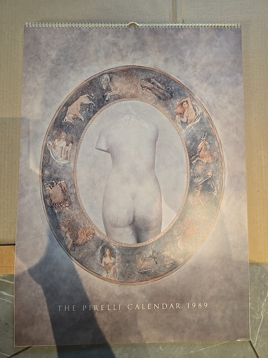 VINTAGE PIRELLI CALENDER 1989 SIGNS ZODIAC ORIGINAL BOX MINT COND LIBRA VIRGO