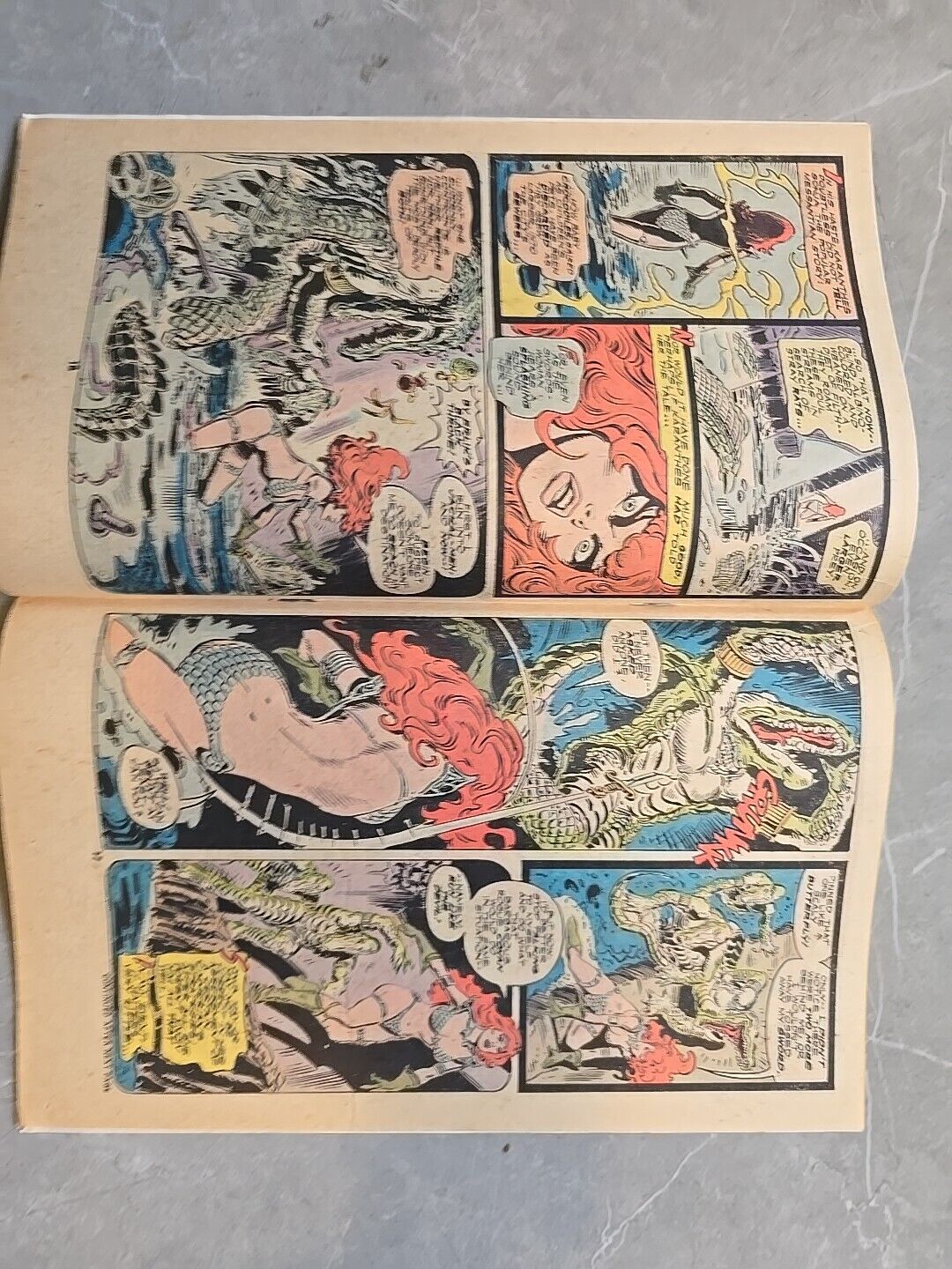 Marvel Feature #6 VFN (8.0) MARVEL  1975 Red Sonja SERPENT GOD CONAN COMIC