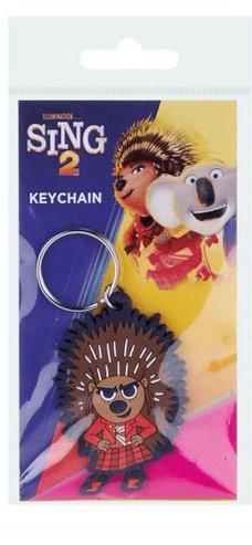 Sing 2 Official Licensed Movie Film Keyring Keychains JONNY GUNTER BUSTER ASH