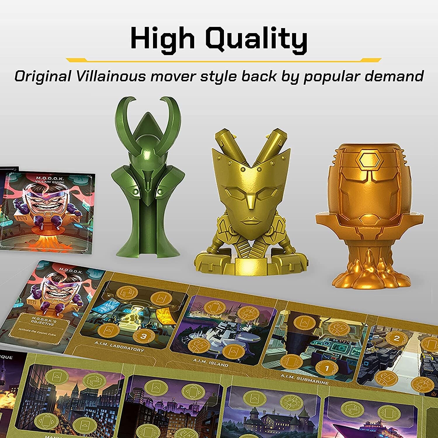 Ravensburger Marvel Villainous Mischief & Malice Strategy Board Games for Adults